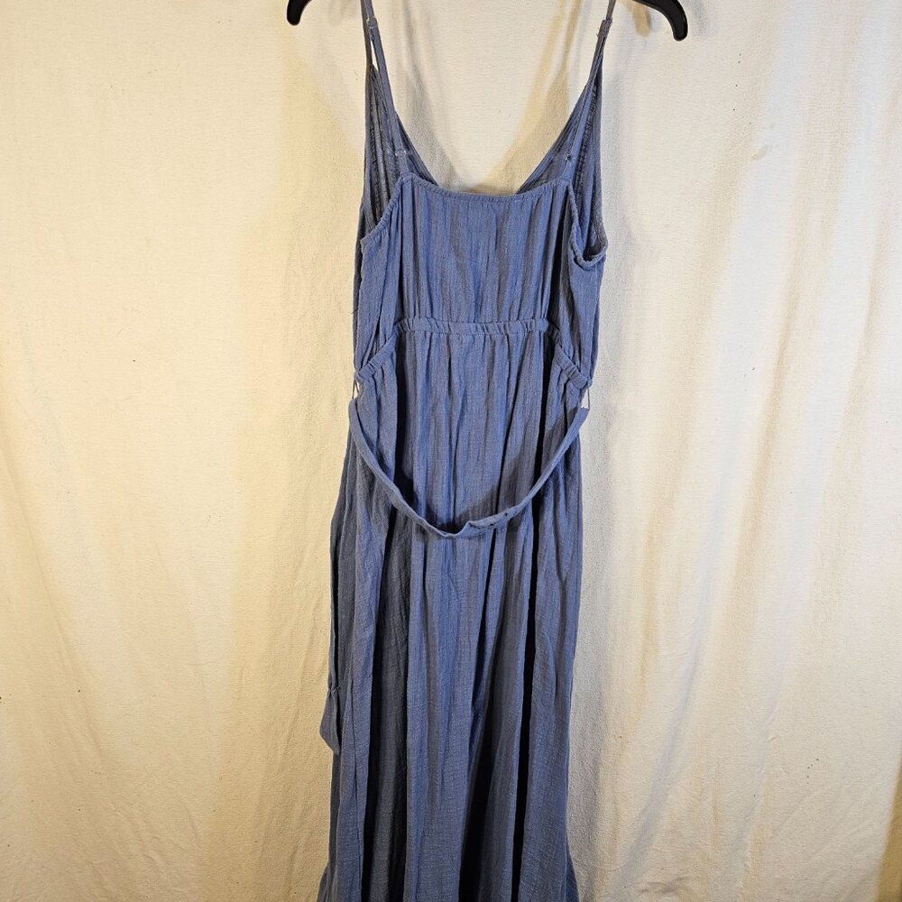 Ema & Michel Wrap Illusion Sleeveless Dress -- ITEM #1995 - Picture 2 of 2